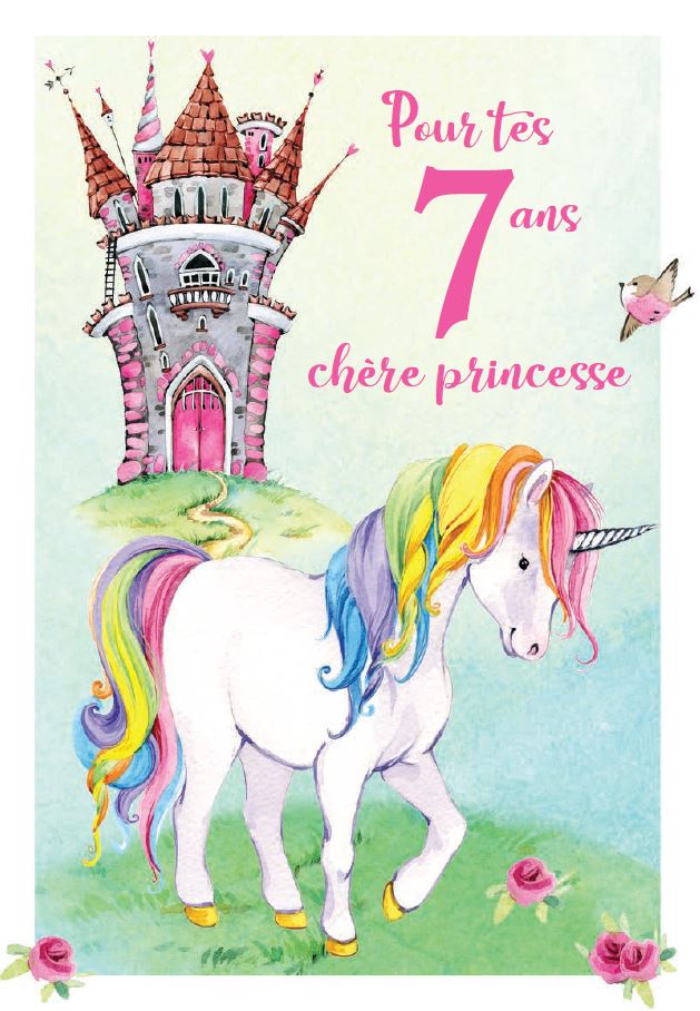 7 YEAR OLD GIRL - FOR YOUR 7TH BIRTHDAY, DEAR PRINCESS! - FROM MILLBROOK