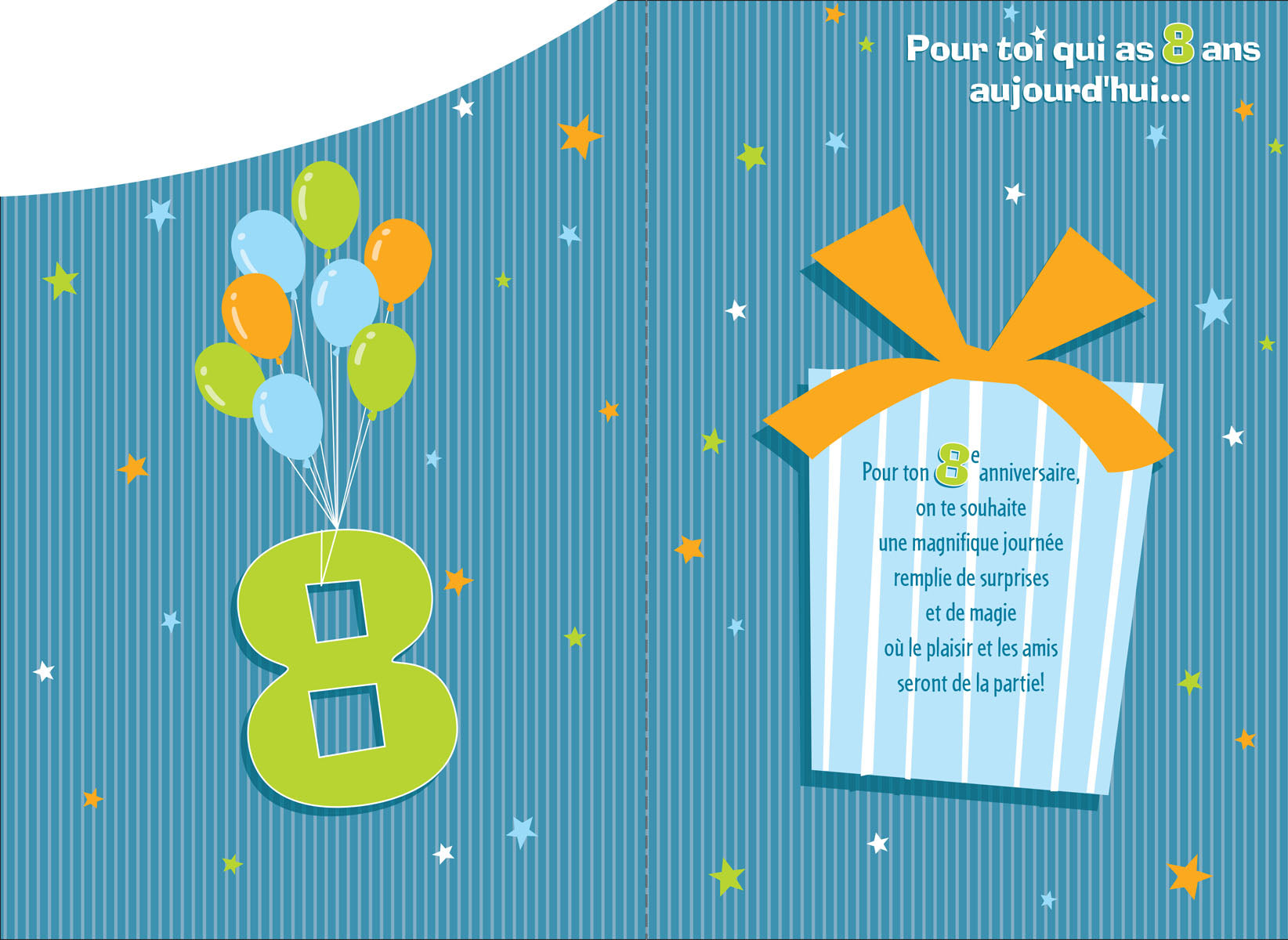 8 YEARS OLD - FOR YOU WHO ARE 8 TODAY... - FROM ROSEDALE
