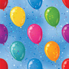 PAPIER D'EMBALLAGE BALLONS
