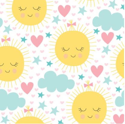 GIFT WRAP - BABY SUN