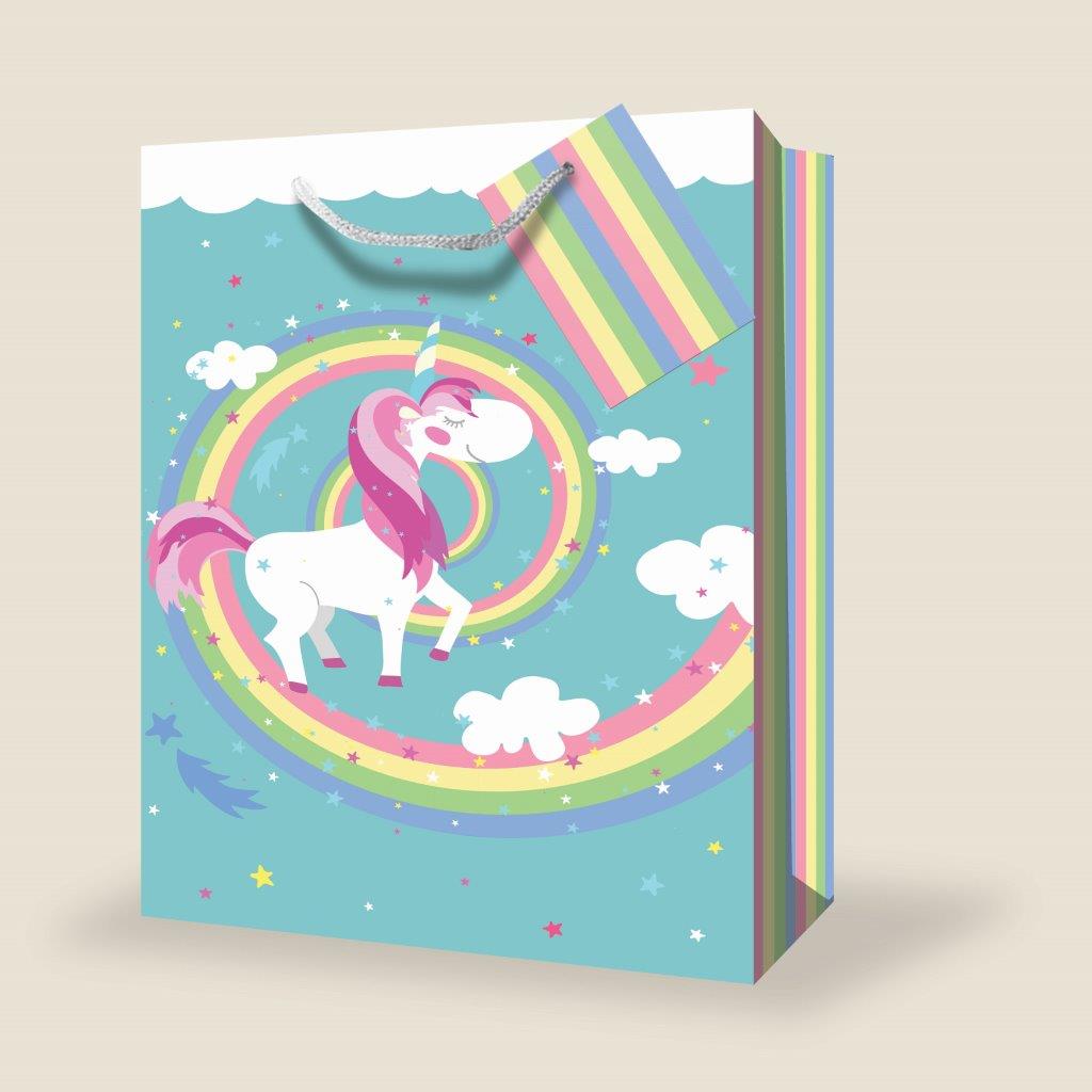 JUMBO GIFT BAG - ASSORTED DESIGNS IN QUALITY LAMINATED CARDBOARD