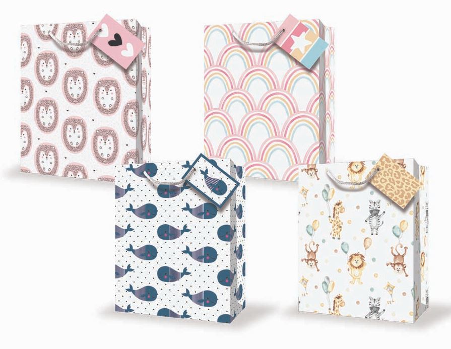 LARGE GIFT BAG - BABY ASST