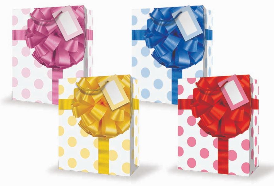 MEDIUM GIFT BAG - ASSORTED GIFT SHAPE