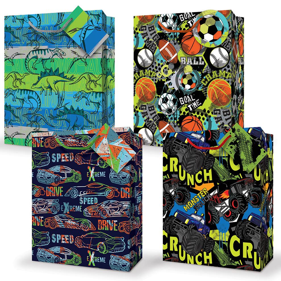 MEDIUM GIFT BAG - ASSORTED PLAY