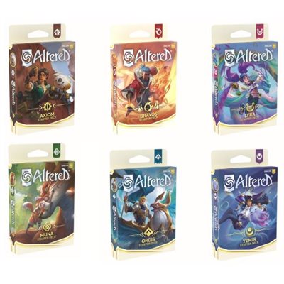 CARTES ALTERED - STARTER DECK ASST - Version anglaise