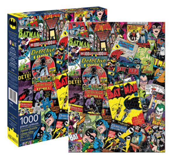AQUARIUS JIGSAW PUZZLE 1000 PIECES - BATMAN COLLAGE #65214