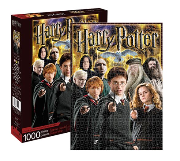 AQUARIUS JIGSAW PUZZLE 1000 PIECES - HARRY POTTER - CHARACTER COLLAGE #65291