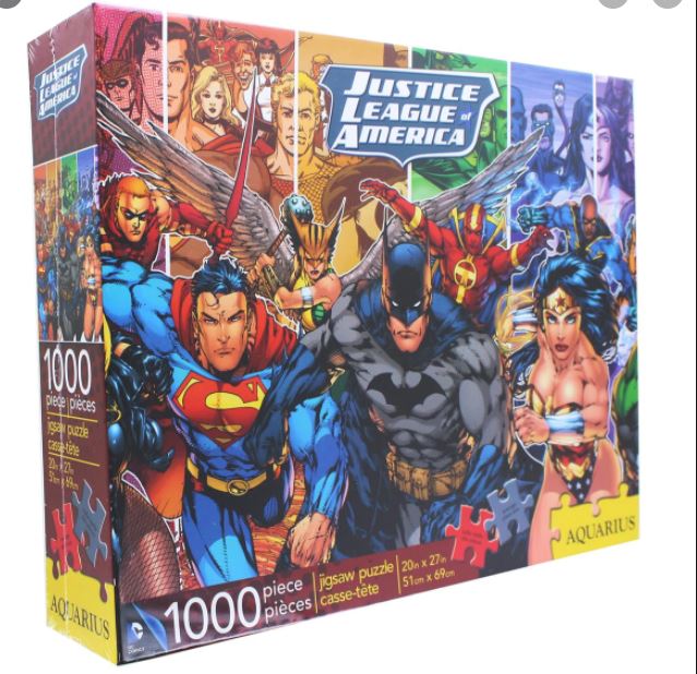 AQUARIUS JIGSAW PUZZLE 1000 PIECES - JUSTICE LEAGUE #65231
