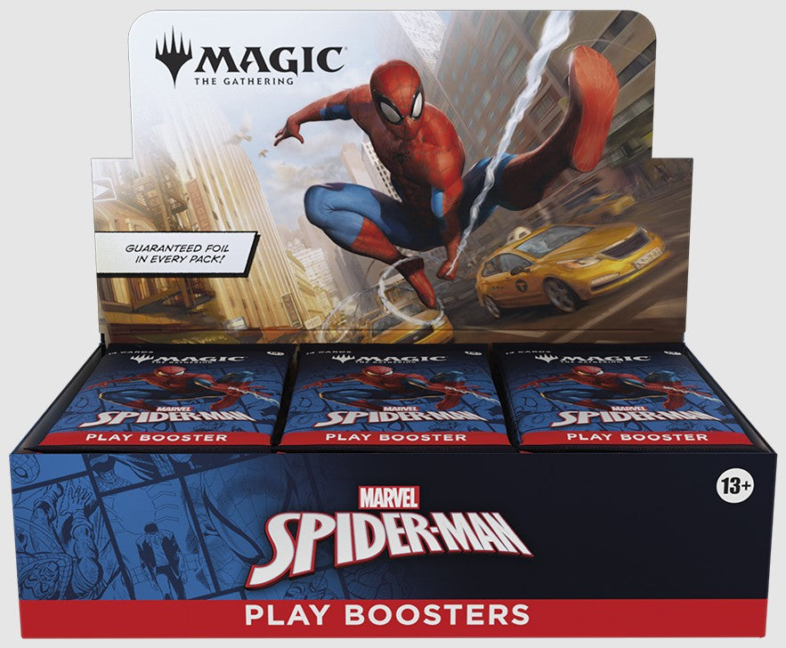 MAGIC THE GATHERING CARDS - MTG SPIDER-MAN PLAY BOOSTER