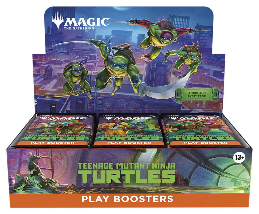 CARTES MAGIC OF THE GATHERING - MTG TEENAGE MUTANT NINJA TURTLES PLAY BOOSTER ASST