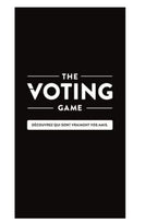 JEU THE VOTING GAME - Version française