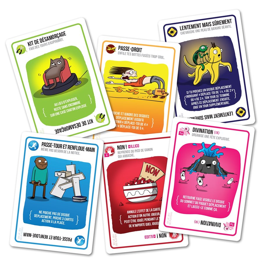 EXPLODING KITTENS - THE BOARD GAME - Version française