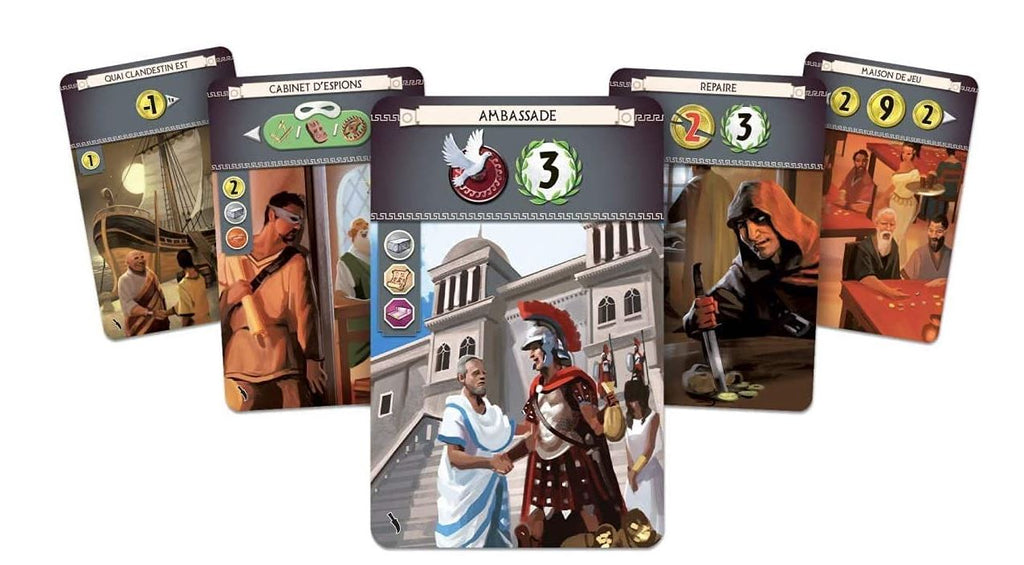 JEU 7 WONDERS - EXTENSION CITIES