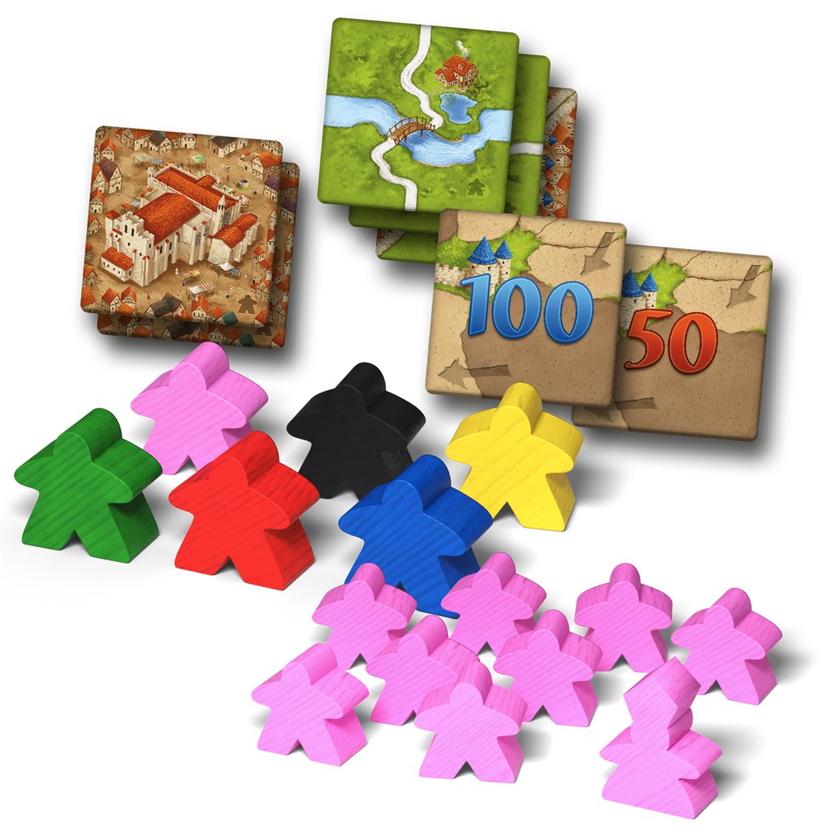 CARCASSONNE GAME - EXPANSION 1: INNS & CATHEDRALS