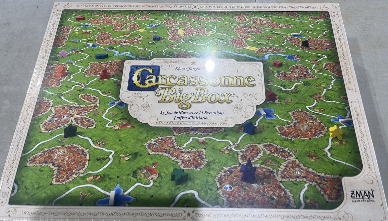 CARCASSONNE GAME - THE BASE GAME: BIG BOX