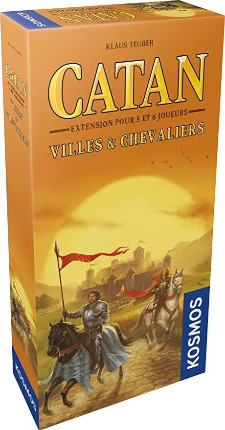 JEU CATAN - EXTENSION : VILLES ET CHEVALIERS POUR 5 ET 6 JOUEURS