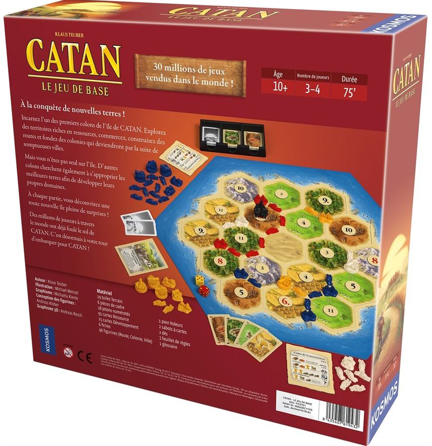 CATAN GAME - BASE GAME