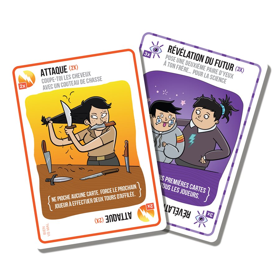 JEU EXPLODING KITTENS - ÉDITION BIEN VS MAL