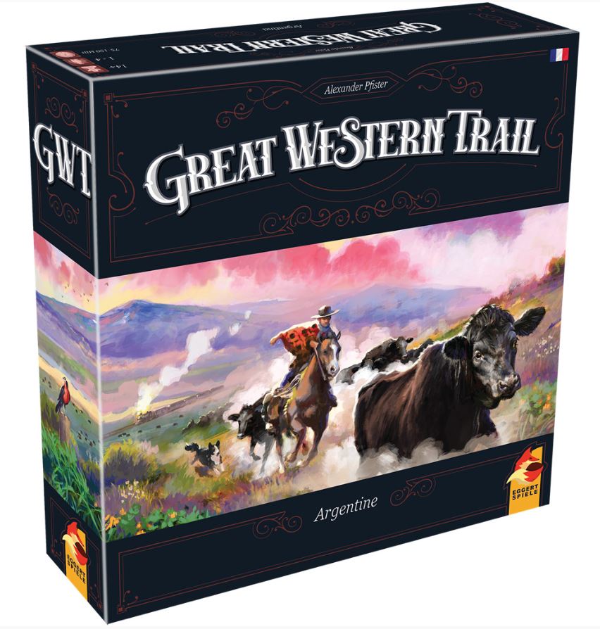 JEU GREAT WESTERN TRAIL - SECOND EDITION - ARGENTINA - Version multilingue