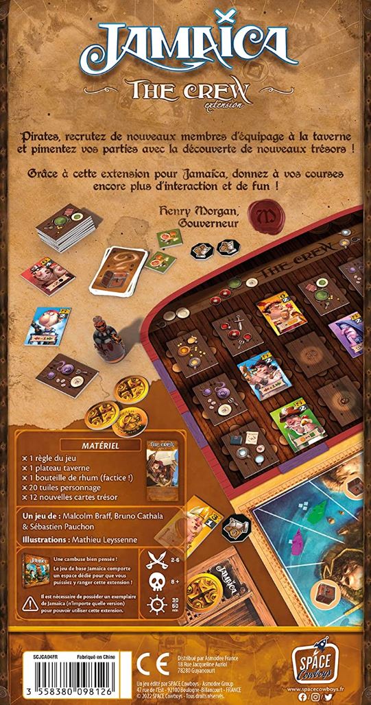 JEU JAMAICA - EXTENSION THE CREW