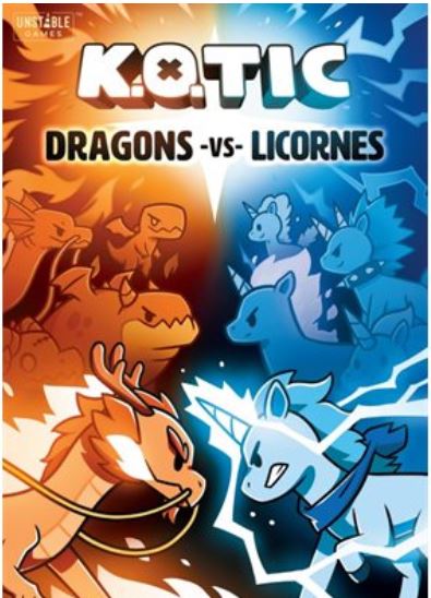 JEU K.O. TIC - DRAGONS VS LICORNES - Version française