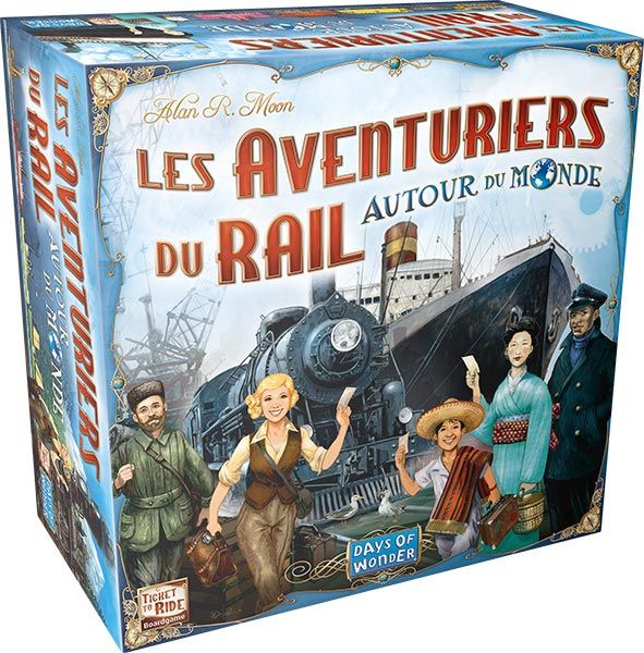 TICKET TO RIDE AROUND THE WORLD