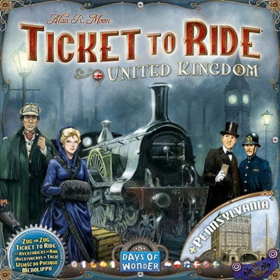 JEU LES AVENTURIERS DU RAIL - EXTENSION UNITED KINGDOM