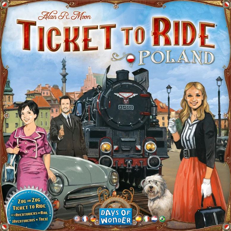 TICKET TO RIDE - MAP #6.5 - POLAND (EXPANSION) (ML)