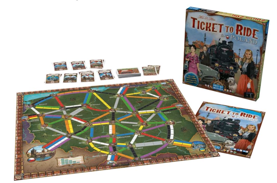 TICKET TO RIDE - MAP #6.5 - POLAND (EXPANSION) (ML)