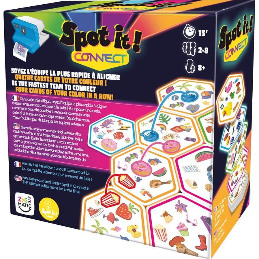 SPOT IT! GAME - DOBBLE - CONNECT