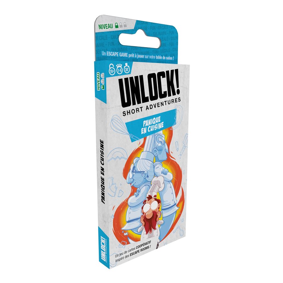 JEU UNLOCK! SHORT ADVENTURE #1 : PANIQUE EN CUISINE