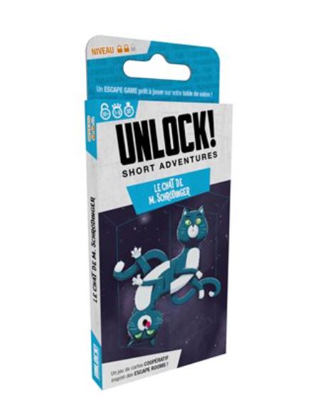 JEU UNLOCK! SHORT ADVENTURE #8 : LE CHAT DE M. SCHRÖDINGER
