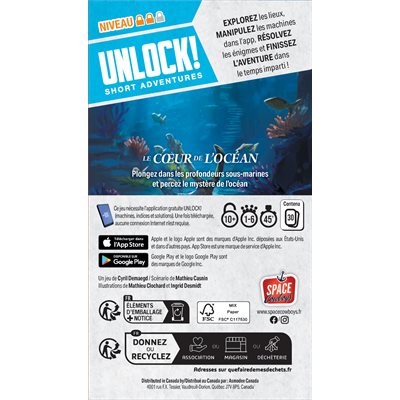 UNLOCK! GAME - SHORT ADVENTURES #12 - HEART OF THE OCEAN (EN)