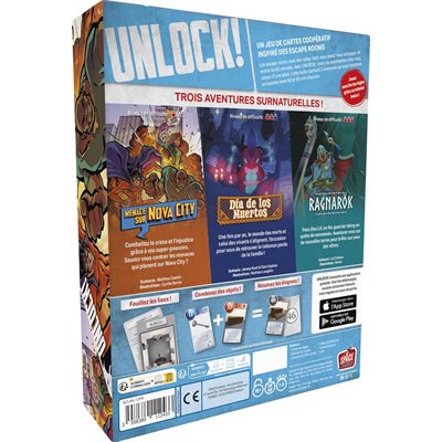 JEU UNLOCK! - SUPERNATURAL ADVENTURES