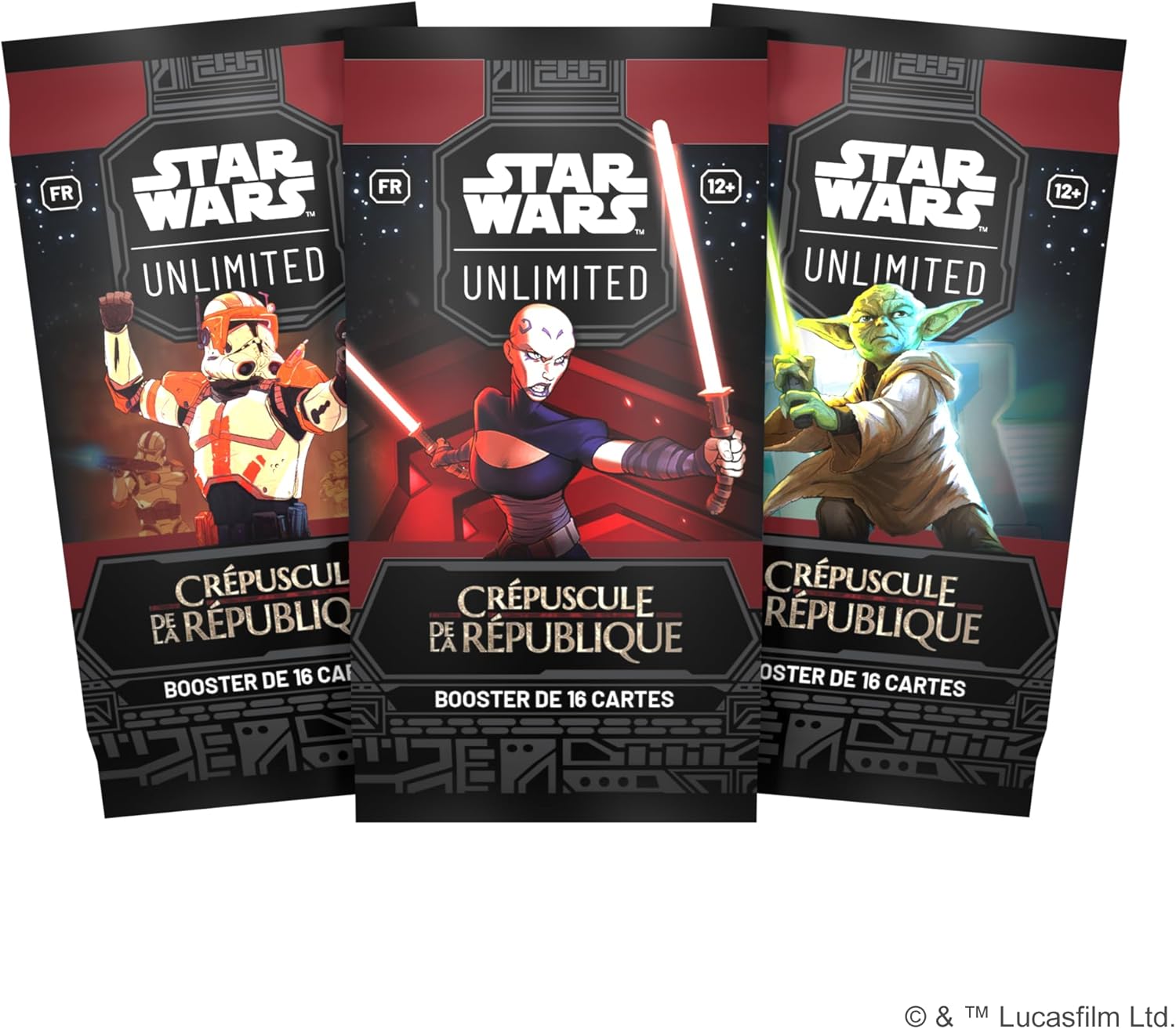 STAR WARS UNLIMITED - CRÉPUSCULE DE LA RÉPUBLIQUE BOOSTER ASST