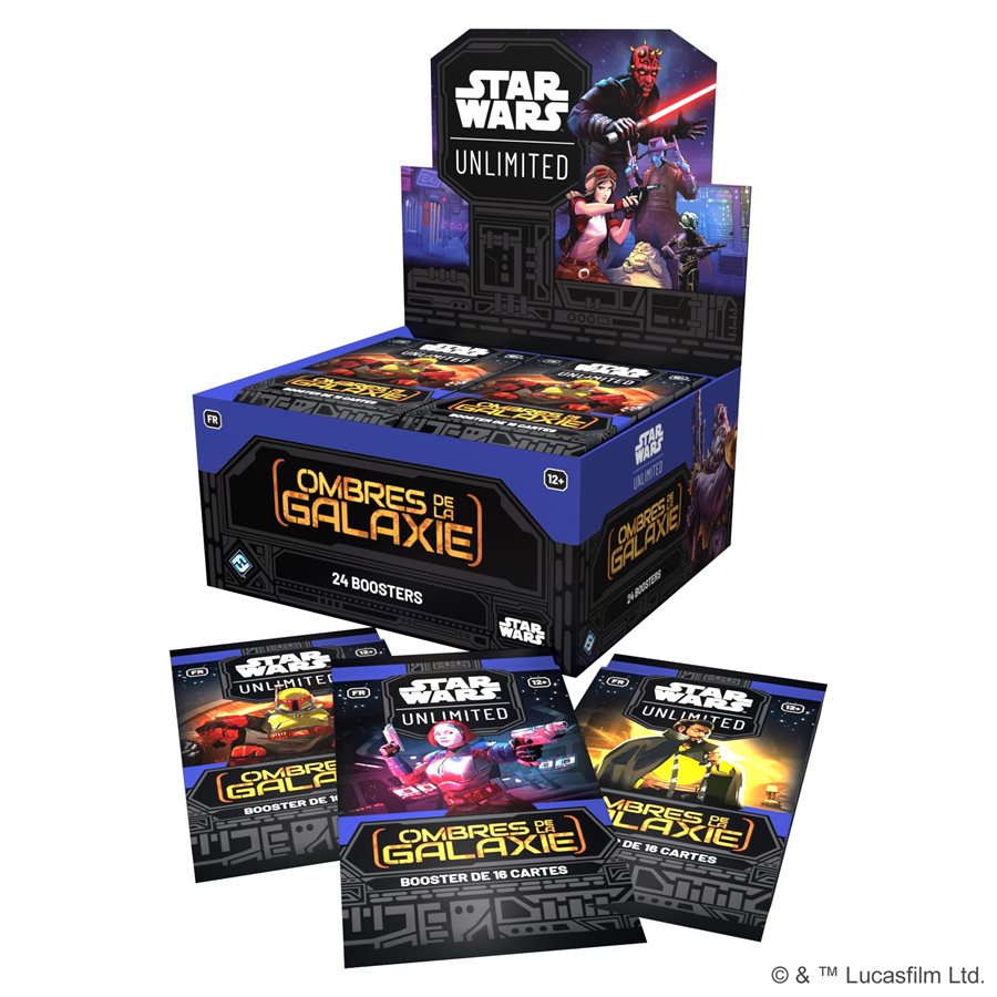 STAR WARS UNLIMITED - OMBRES DE LA GALAXIE - BOOSTER - Version française