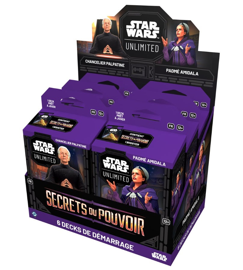 STAR WARS UNLIMITED - SECRETS OF THE EMPIRE - SPOTLIGHT DECK DISPLAY ASST (FR)