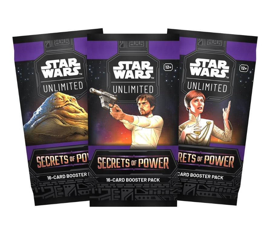 STAR WARS UNLIMITED - SECRETS OF POWER - BOOSTER DISPLAY ASST (EN)