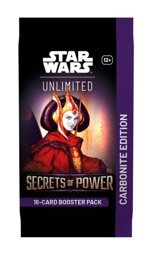 STAR WARS UNLIMITED - SECRETS OF POWER - CARBONITE BOOSTER DISPLAY (EN)