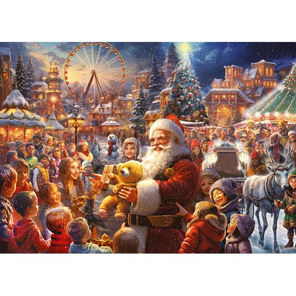 FALCON JIGSAW PUZZLE 2 X 1000 PIECES - THE WONDERFUL WORLD OF CHRISTMAS #71-02093