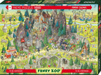 HEYE JIGSAW PUZZLE 1000 PIECES - FUNKY ZOO TRANSYLVANIAN HABITAT #78-29963