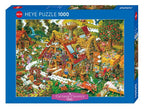 HEYE JIGSAW PUZZLE 1000 PIECES - RYBA, FUNNY FARM (MORDILLO) #78-29989