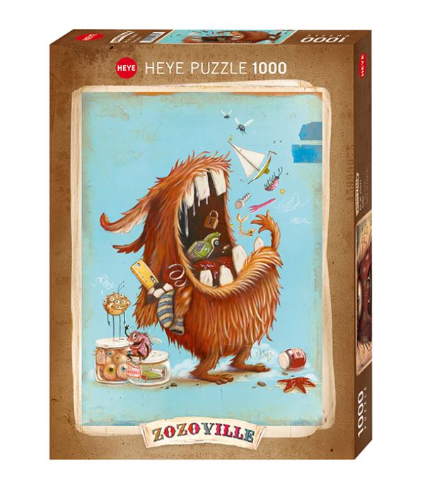 HEYE JIGSAW PUZZLE 1000 PIECES - ZOZOVILLE THE OMNIVORE #78-29967
