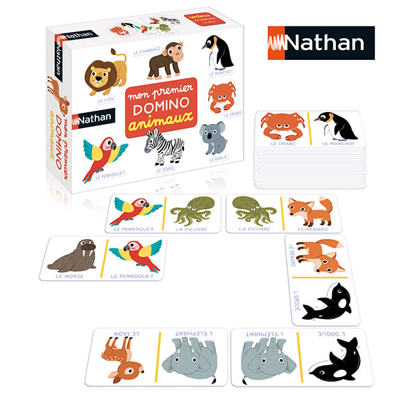 JEU MON PREMIER DOMINO ANIMAUX
