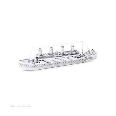 METAL EARTH - ARGENT TITANIC