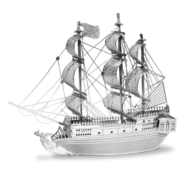 METAL EARTH - THE BLACK PEARL PIRATE SHIP