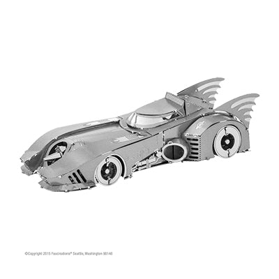 METAL EARTH - BATMAN,1989 BATMOBILE, 2 FEU.