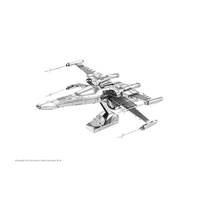 METAL EARTH - EP7 POE DAMERON X-WING, 2 SHEETS