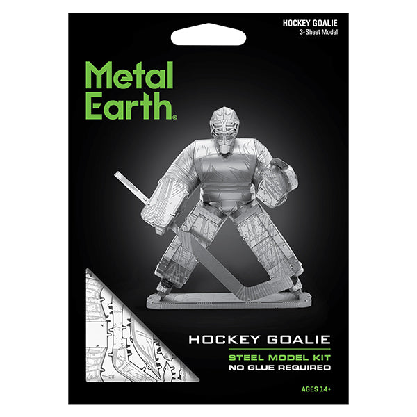 METAL EARTH - HOCKEY GOALIE 3 SHEETS