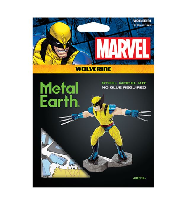 METAL EARTH - MARVEL - WOLVERINE 3.5 FEUILLES